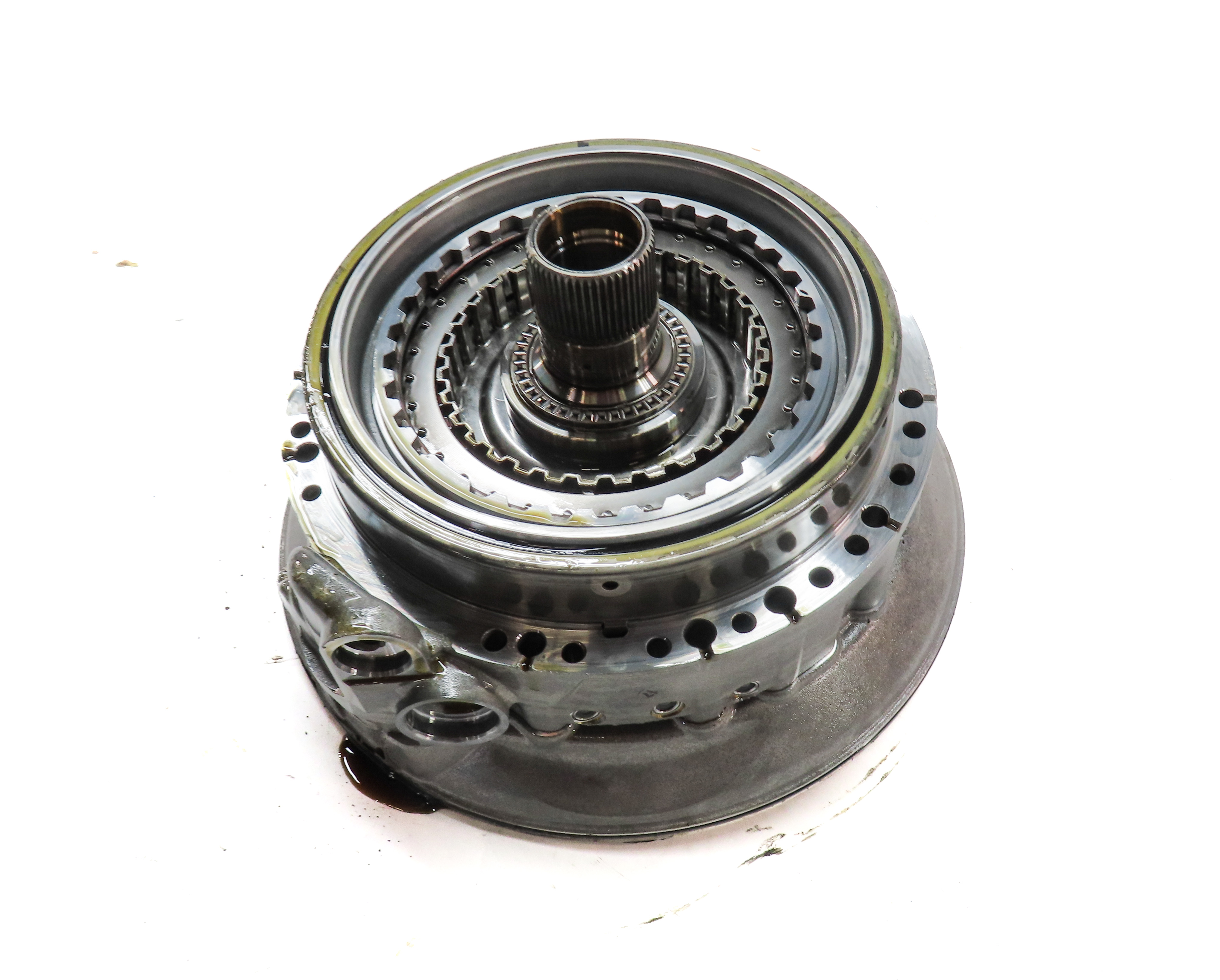 10-12 BMW 550i 550iGT (F07 F10) 4.4L N63 8HP-70 AT TRANSMISSION OIL FLUID PUMP — exact item pictured